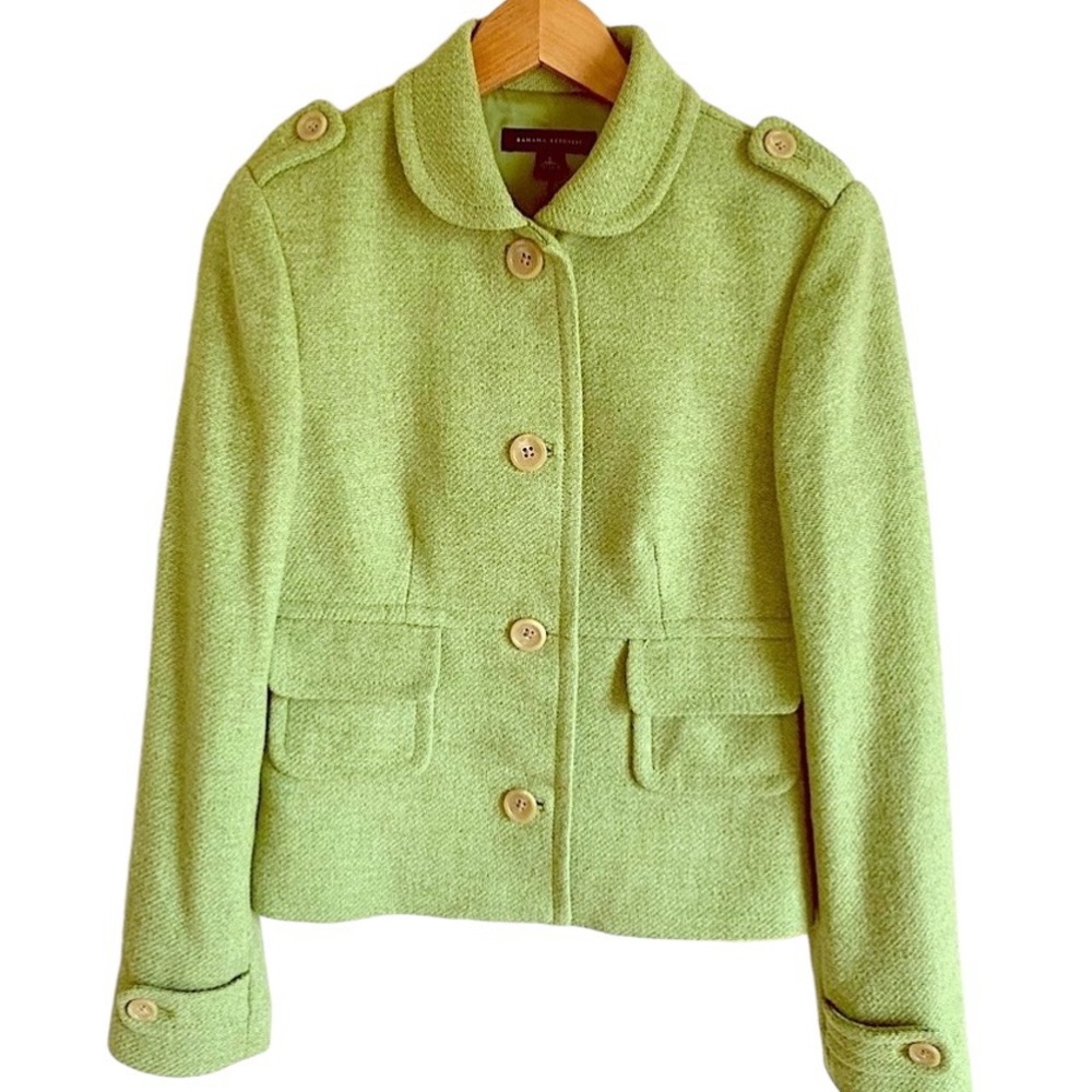 Banana Republic wool Jacket blazer coat size Small